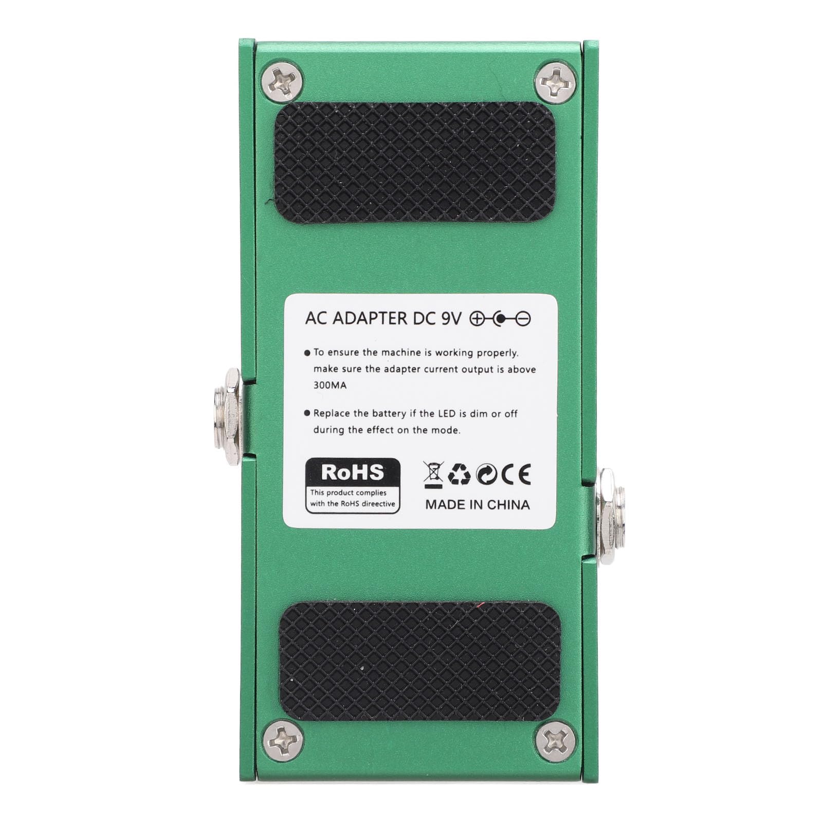 Overdrive-Gitarrenpedal, 9 V DC Mini-Aluminiumlegierung Overdrive-Pedal Gitarren-Overdrive-Effektpedal mit Drive-Level-Klangreglern, Gitarren-Overdrive-Pedal für E-Bass