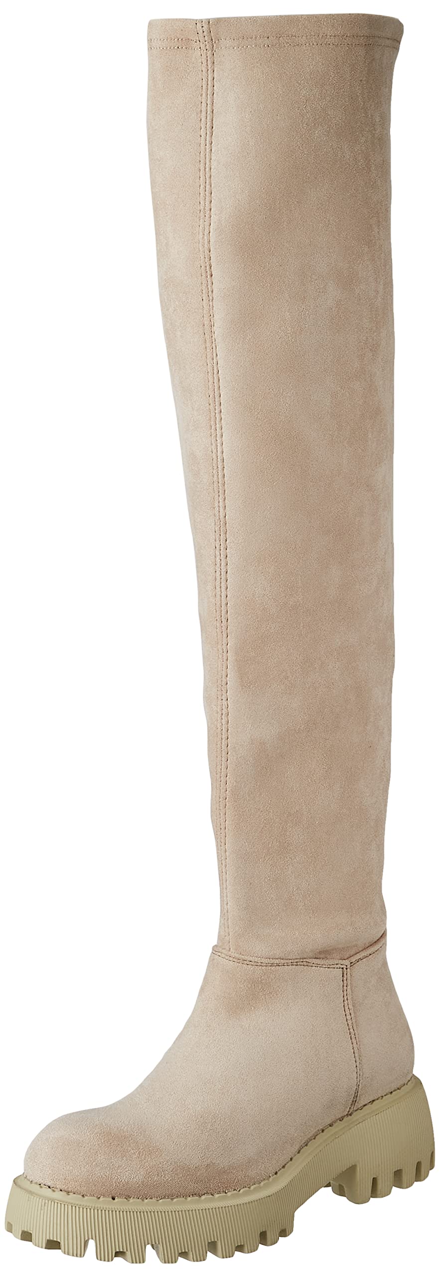 Felmini - Licia D183 - women's high boots beige lycra - 36 EU Size