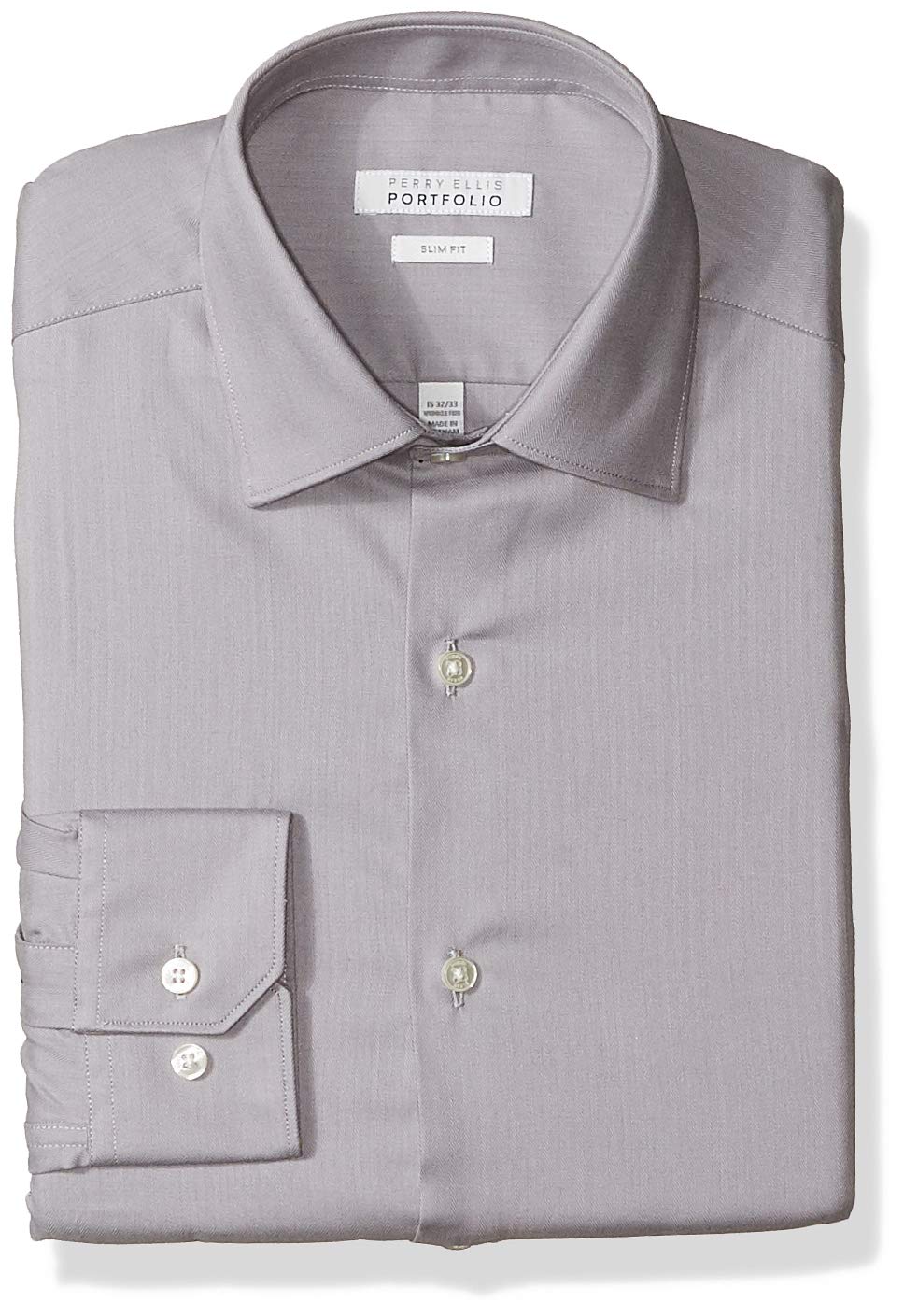 slim fit dress slacks Slim Fit Smart Dress Shirt – Perry Ellis