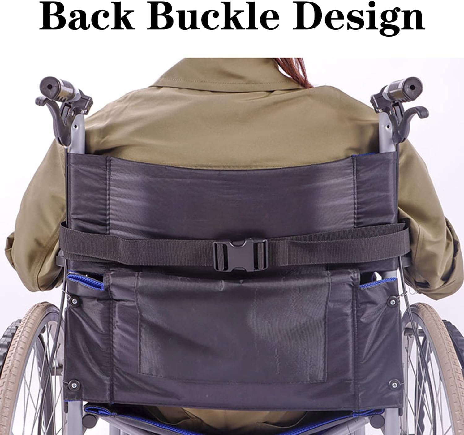 Manta para Silla de Ruedas, Impermeable, acogedora, para Invierno, para piernas, pies y Espalda, para Adultos y Pacientes Mayores, M