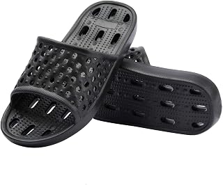 Shower Shoes Women Quick Drying Non Slip College Dorm House Shower Sandals with Holes
