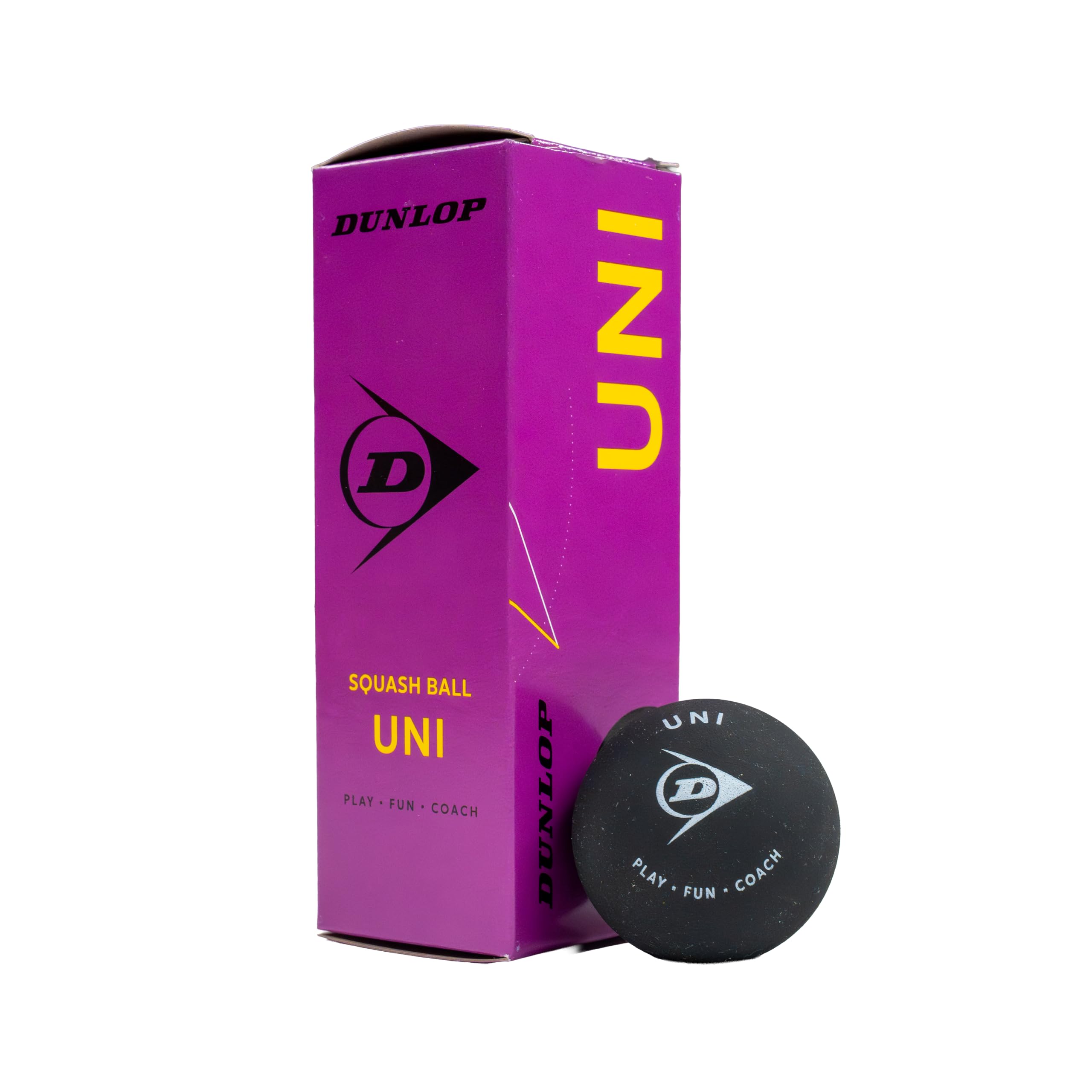Dunlop Squash Balls Uni, 3 Balls