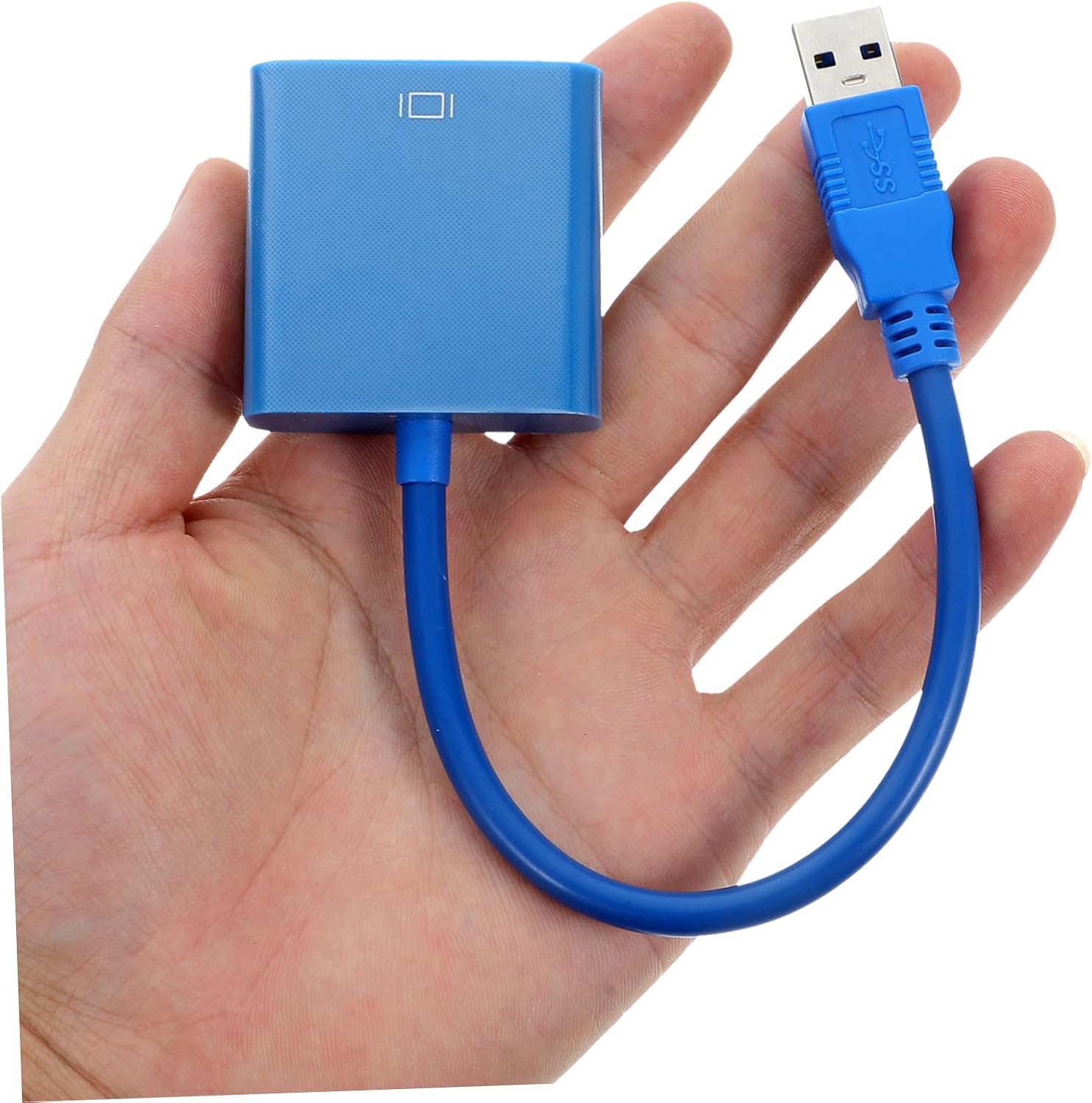 USB to Adapter Cable External Video Display Converter Supports Multi-Display for Easy Setup for Dual Monitors Color Compatible USB