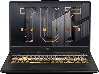2023 ASUS TUF FX706HC Gaming Laptop 17.3” 144Hz FHD IPS Display Intel 6-Core i5-11400H 16GB DDR4 512GB NVMe SSD NVIDIA GeForce RTX 3050 4GB GDDR6 WiFi AX RJ45 USB-C w/DP Backlit KB Windows 11 w/USB