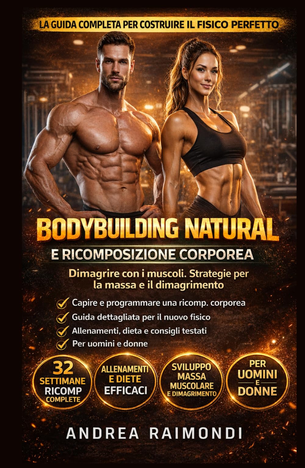 Bodybuilding natural e ricomposizione corporea: Dimagrire con i muscoli. Strategie per la massa e il dimagrimento (Ricomposizione corporea. Teoria e Pratica.)