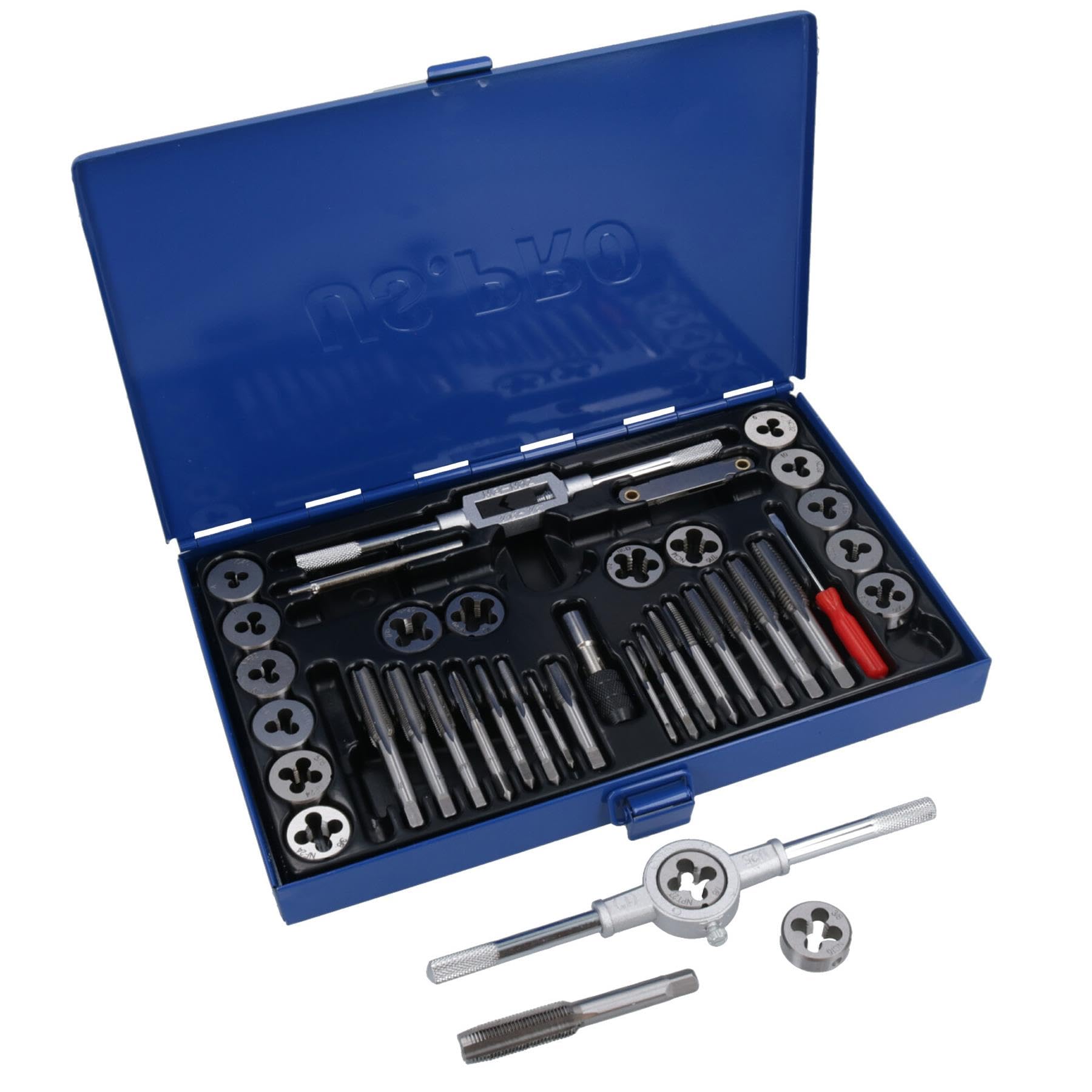 UNF/UNC Imperial/af SAE tap and die Set 40pc kit/Thread Repair AT526