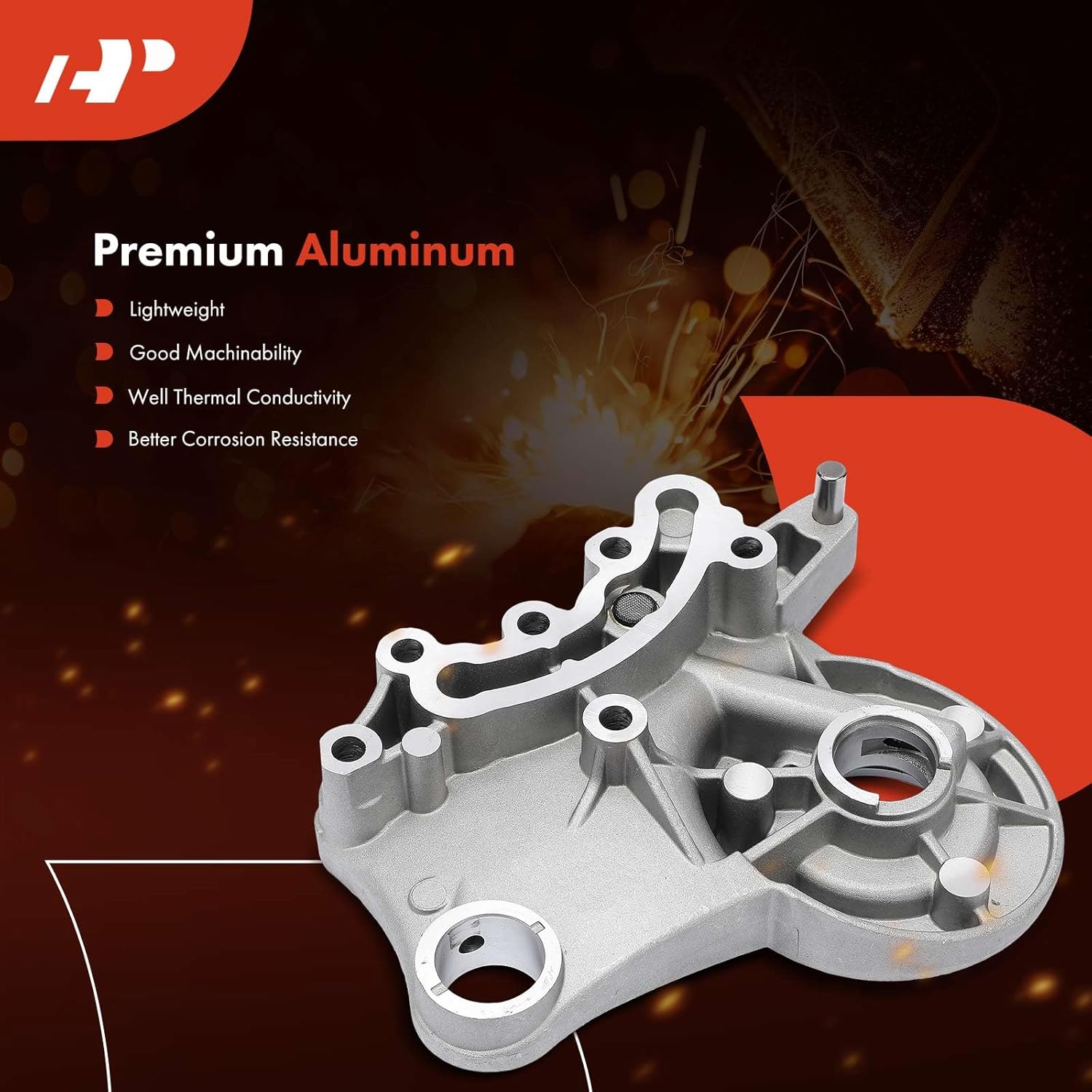 A-Premium Camshaft Bridge Bracket Cam Bearing Mount for 2.0L - Compatible with Volkswagen & Audi Models - Jetta, Passat, Tiguan, Golf, Eos, GTI, CC, Beetle, A3 A4 A5 A6 Q3 TT Quattro, # 06H103144F