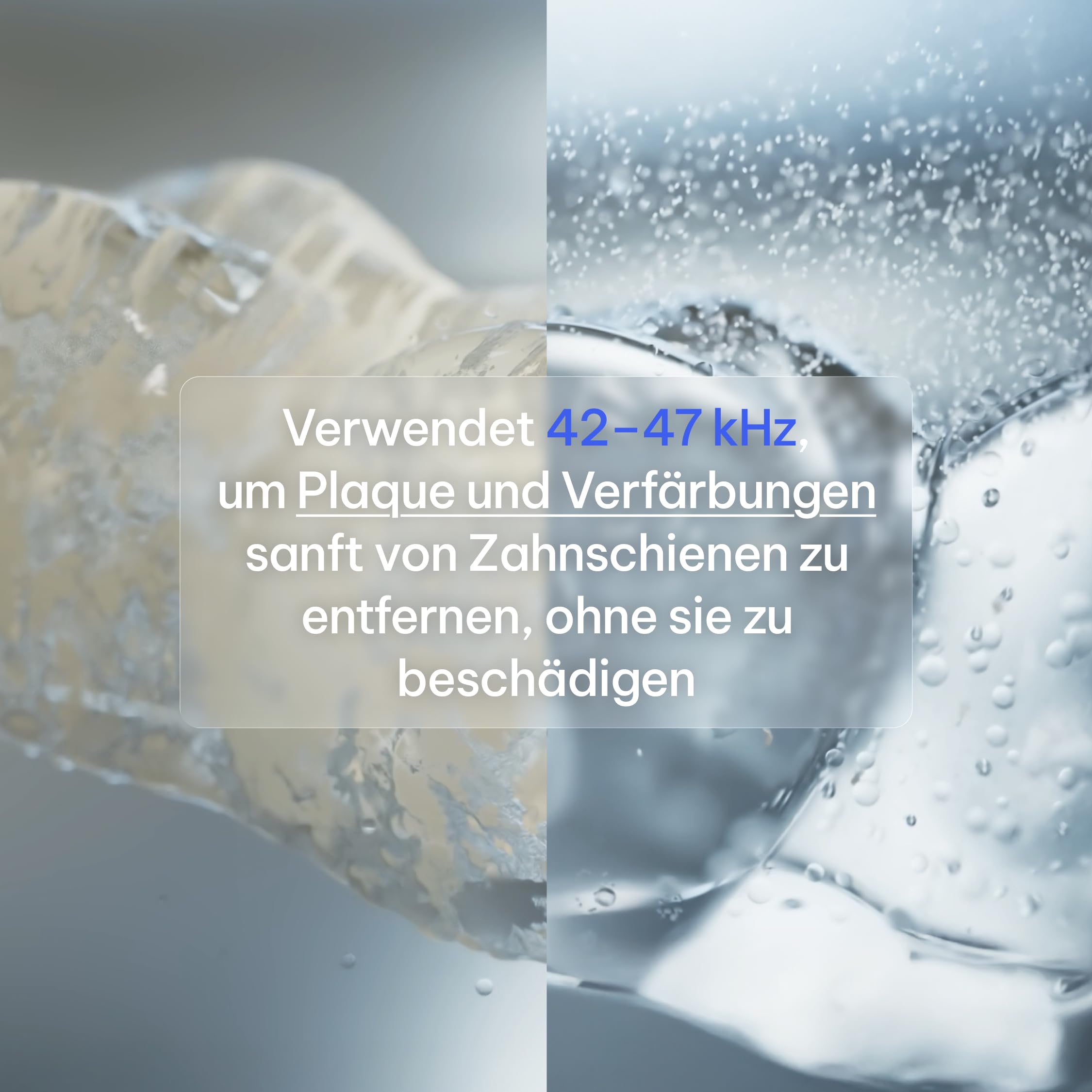 Zima Dental Pod PRO: Neues Ultraschallreinigungsgerät. Marktführend, Bester Reiniger für Zahnschienen, Knirscherschienen, Aligner, Nachtschienen, Zahnprothesen. Ultraschallreiniger für Dentalpflege
