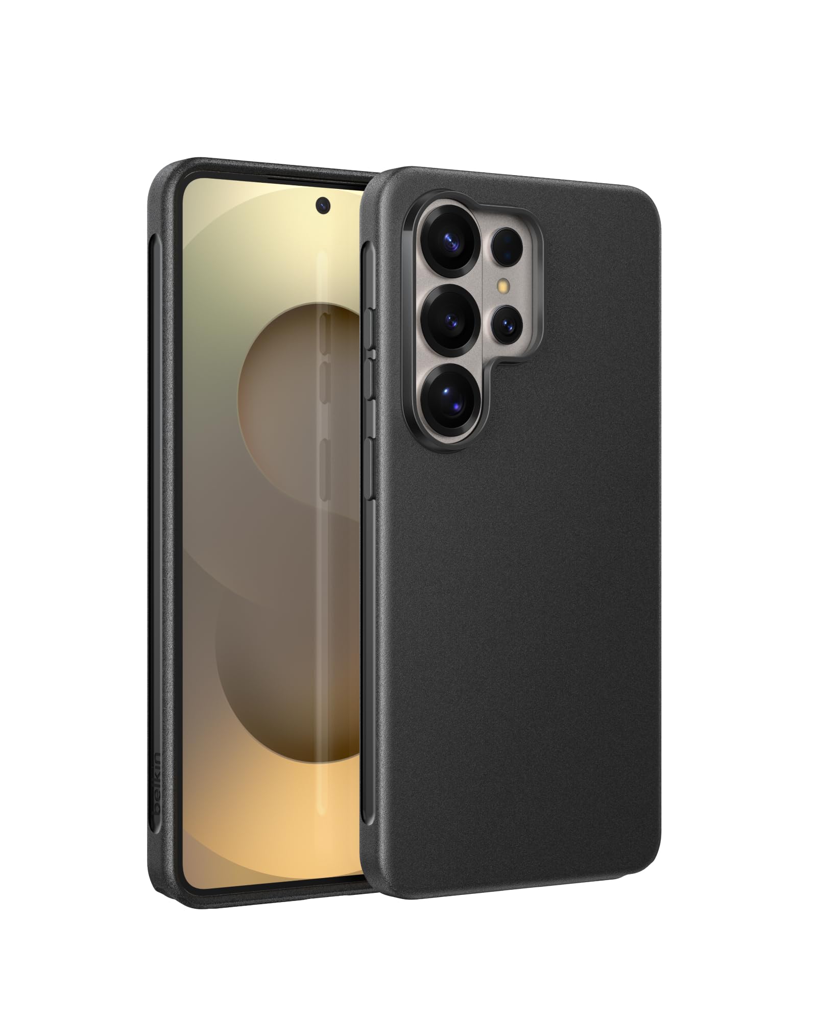 Belkin SheerForce Protect-Serie Magnetische Samsung Galaxy S26 Ultra Hülle, 4 m Aufprallschutz nach Militärstandard, Doppellagig, Handyhülle zum Induktiven Laden mit Qi2 Zertifiziert – Schwarz