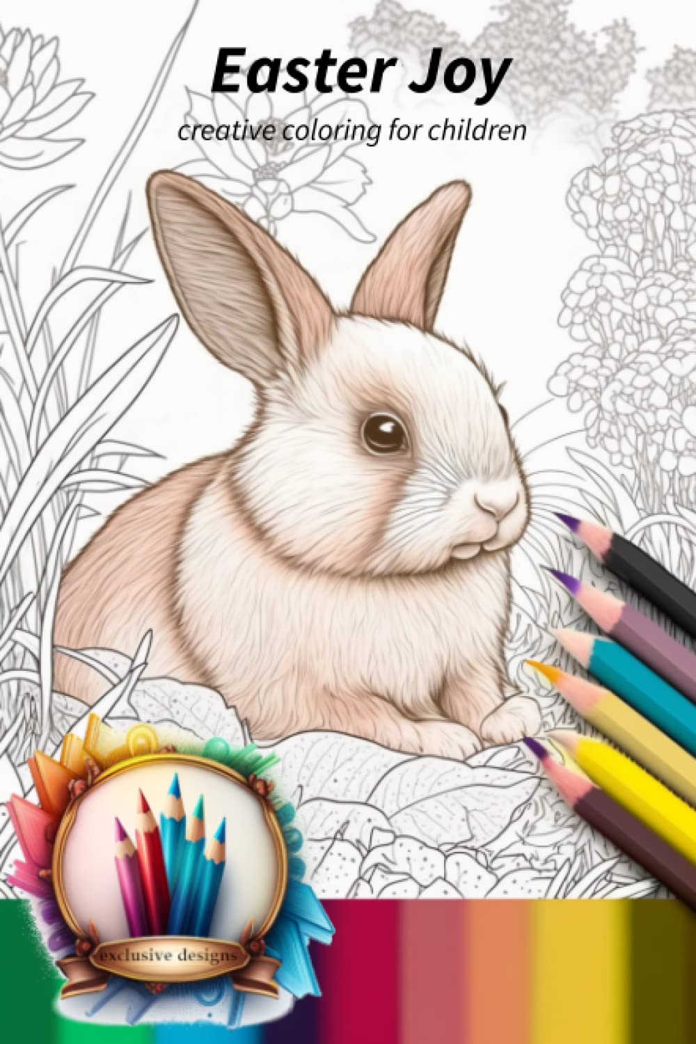 Easter joy creative coloring for children