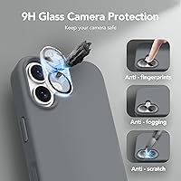 Vista 155 de GONEZ Funda para iPhone 14 Pro, compatible con Magsafe, con protector de pantalla + protector de lente de cámara, forro de microfibra suave