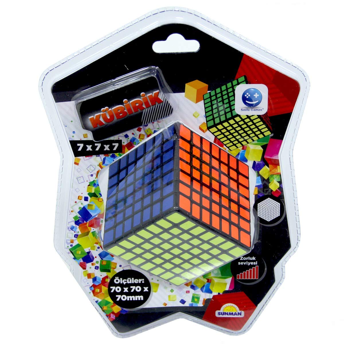 Sunman S01000543 Smile Games Kübirik Zeka Küpü 7x7x7 : Amazon.com