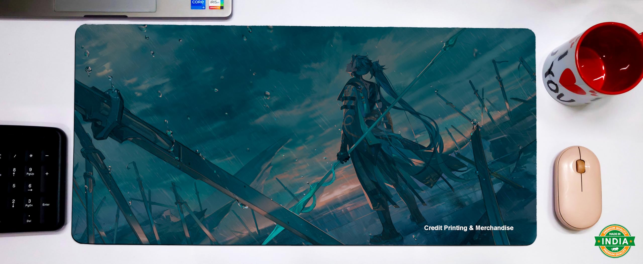 Credit Printing & Merchandise | Wuthering Waves | WuWa | XXL Mouse Pad (280 x 580 x 3 mm) / Small Mouse pad (220 x 175 x 3 mm) Gaming, Office, Personal Use | Fanmade (Custom, XXL) — Amazon image 22