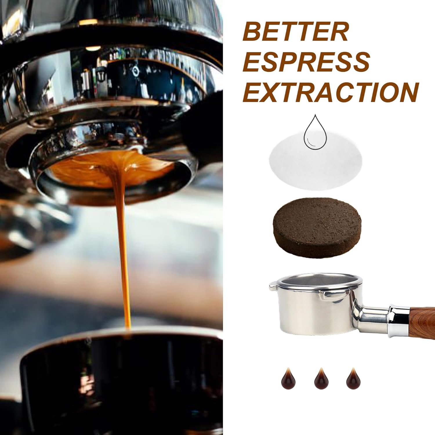 فلاتر ورق اسبريسو 54 ملم