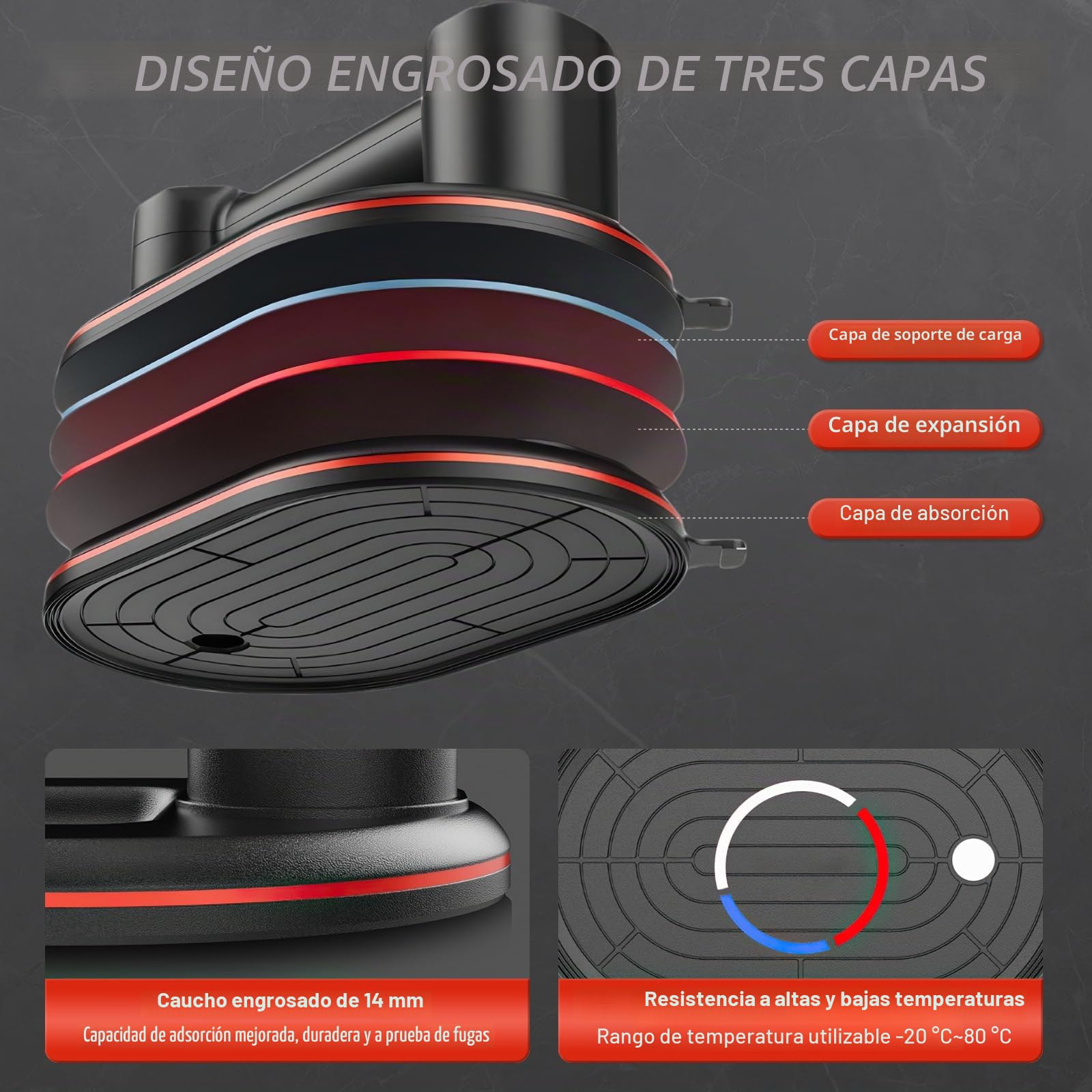 Ventosa para Azulejos Eléctrico, Ventosas para Azulejos 24 cm, Cargas 300KG Batería de Litio 4000mAh Pantalla LCD,Ideal para Levantar Cristales, Mármol, Cerámica y Vidrio -Negro