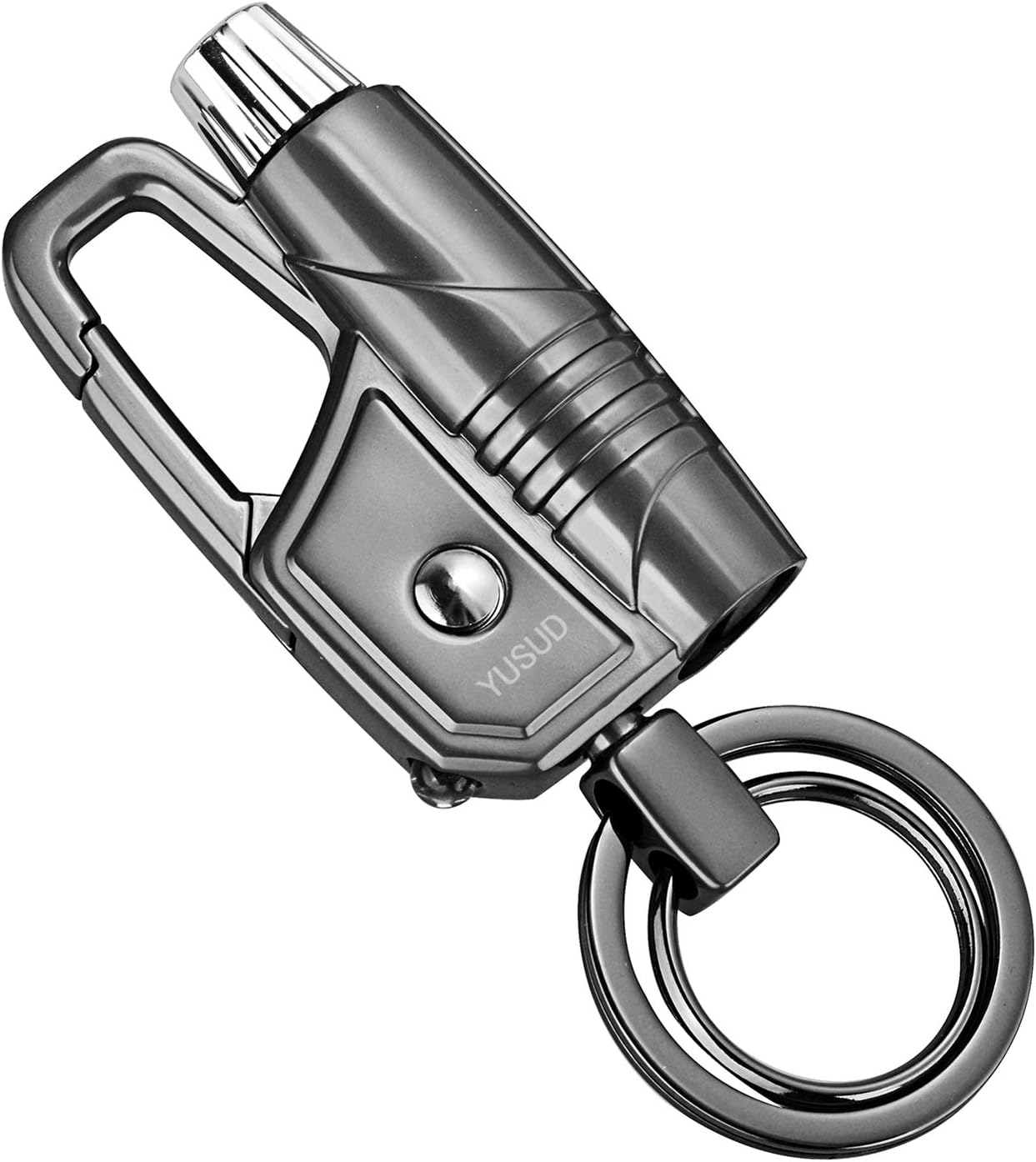 Yusud Permanent Match, Flint Fire Starter Never Ending Match Keychain