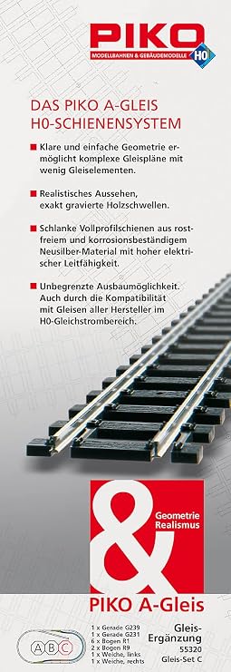 Piko 55320, H0 A-Track Set C