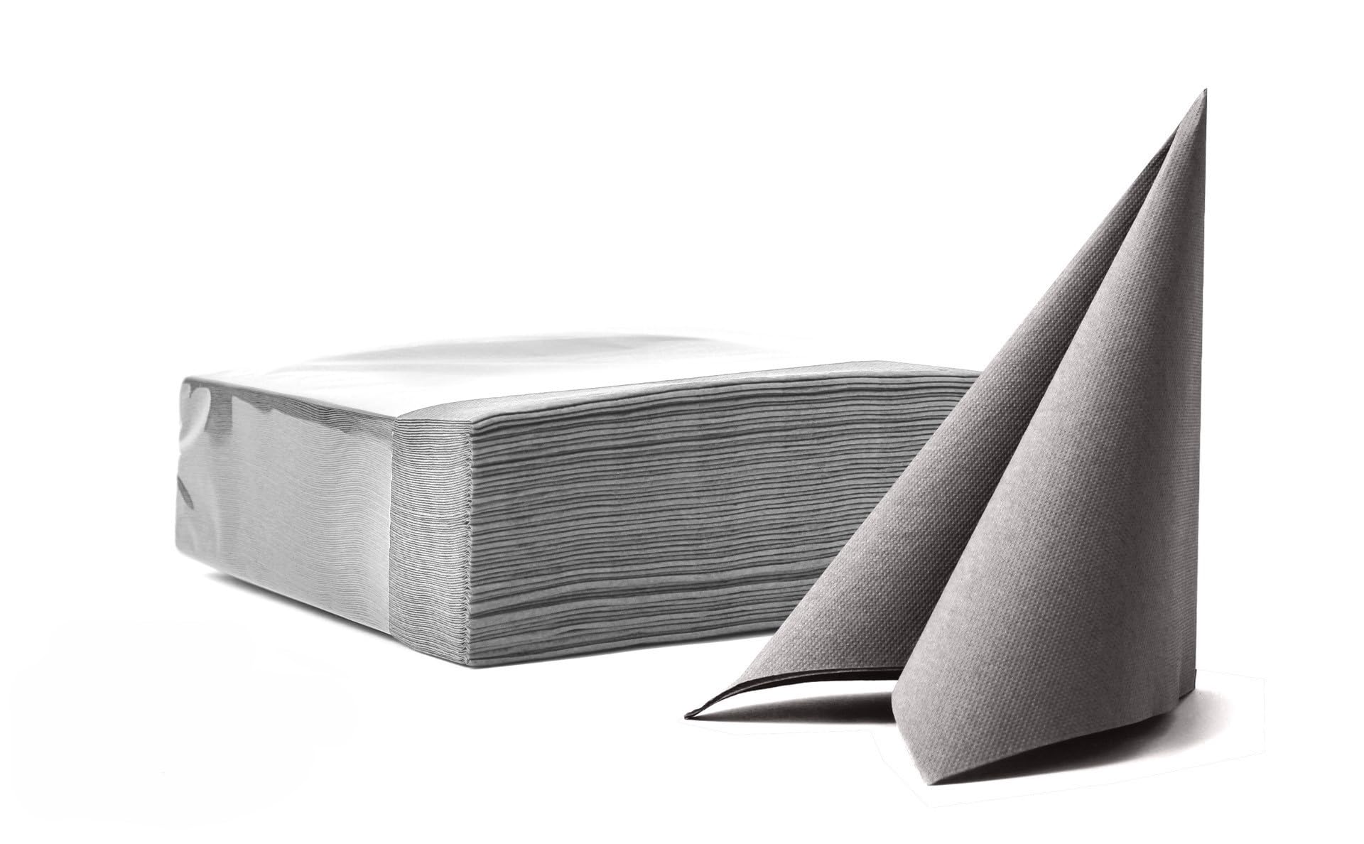 VelaHub Soft Point 50 High-Quality Disposable Napkin 38 x 38 cm 1/4 Fold Brown