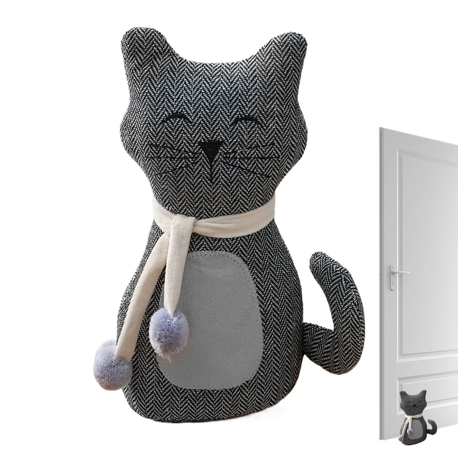 Butée de porte butée de sécurité avec chat animé et poids