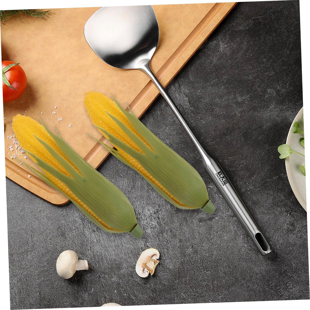 10pcs Lifelike Fake Corn Props Plastic Artificial Sweet Corn Simulation Kitchen Decor Photo Shoot Teaching Tools