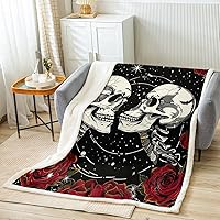 Vista 24 de Manta con corona de princesa a la moda para sofá, estampado de corazones rosas y puntos para niños, mujeres y niñas, decoración de habitación, manta