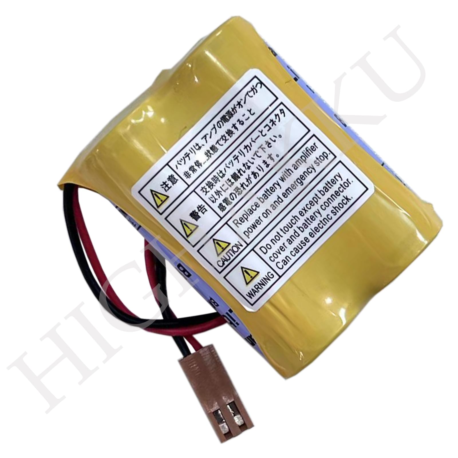Batteria di ricambio BR-AGCF2W Batteria A06B-0177-D106, A06B0177D106, A98L-0031-0011#L, amplificatore Beta iSV, amplificatore Beta SVU, computer industriali Fanuc A00 6, Fanuc A06 con sp