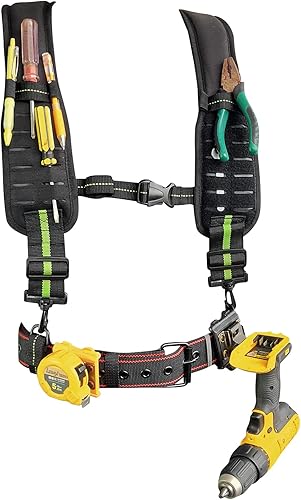 Miniatura 3 de Tirantes para cinturón de herramientas, tirantes para bolsas de construcción, tirantes para cinturón de herramientas (cinturón de herramientas no