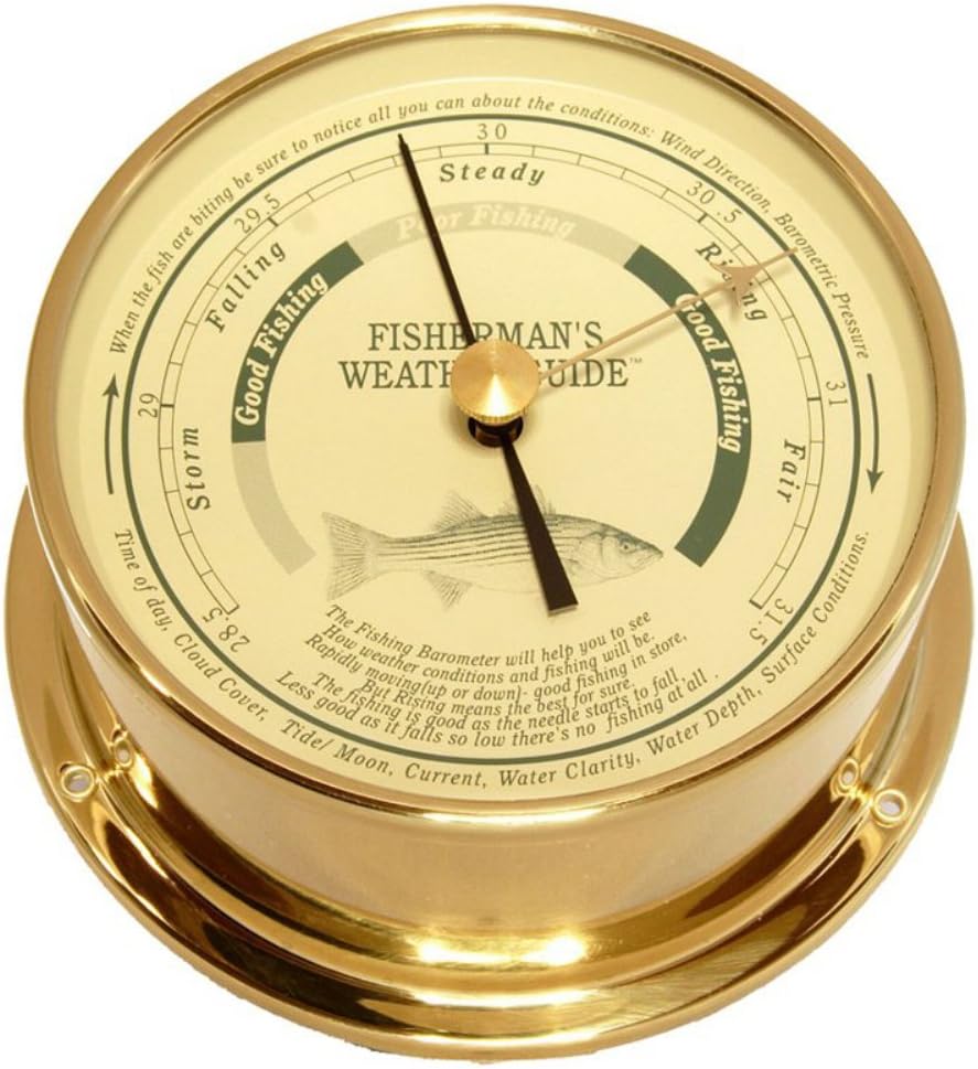 Downeaster Saltwater Series Fishing Barometer