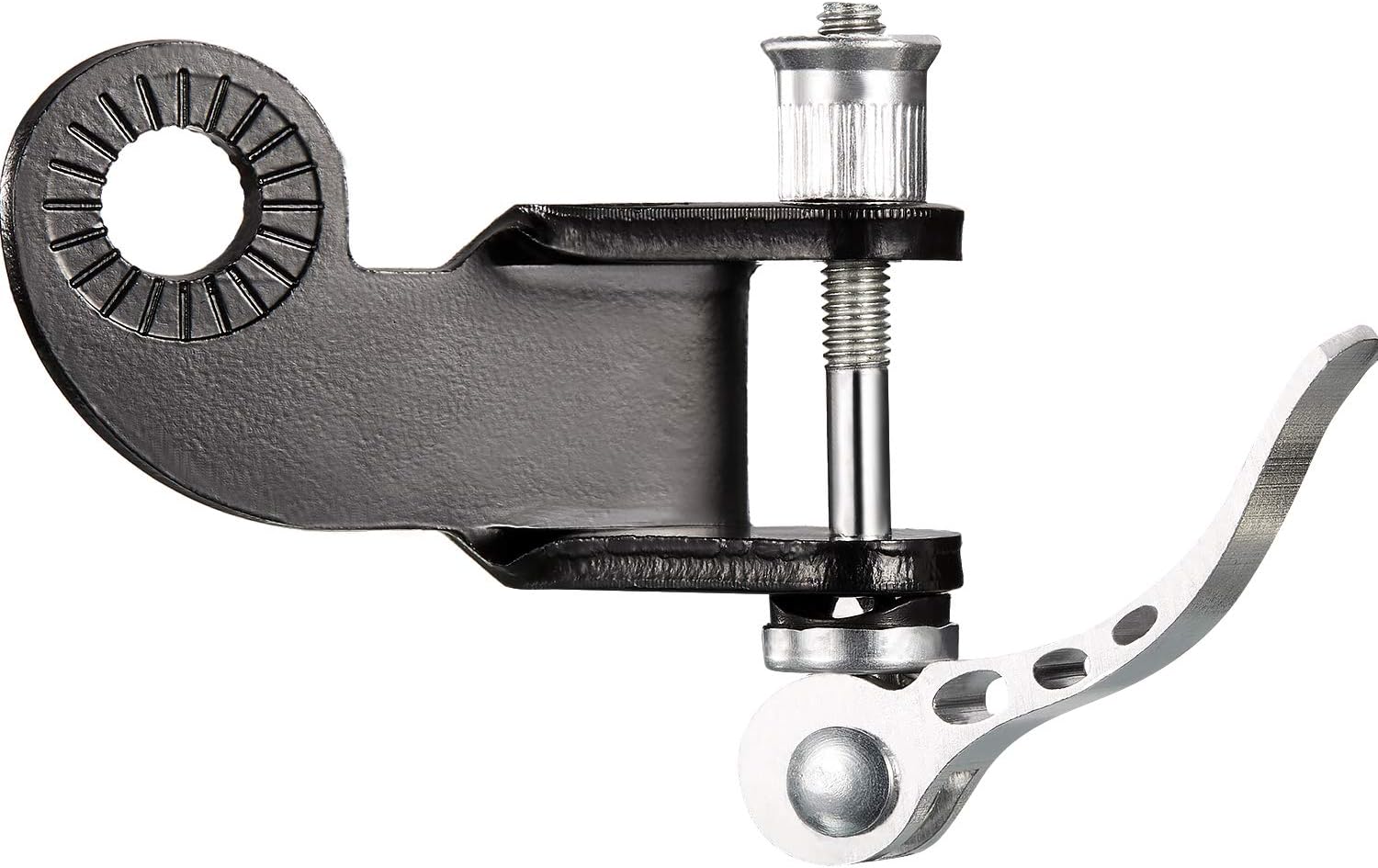 Syhood Bike Trailer Hitch Bicycle Steel Hitch Coupler Bicycle Trailers Replacement Connector Bike Pulley Trailer Connector and Quick Release Rod