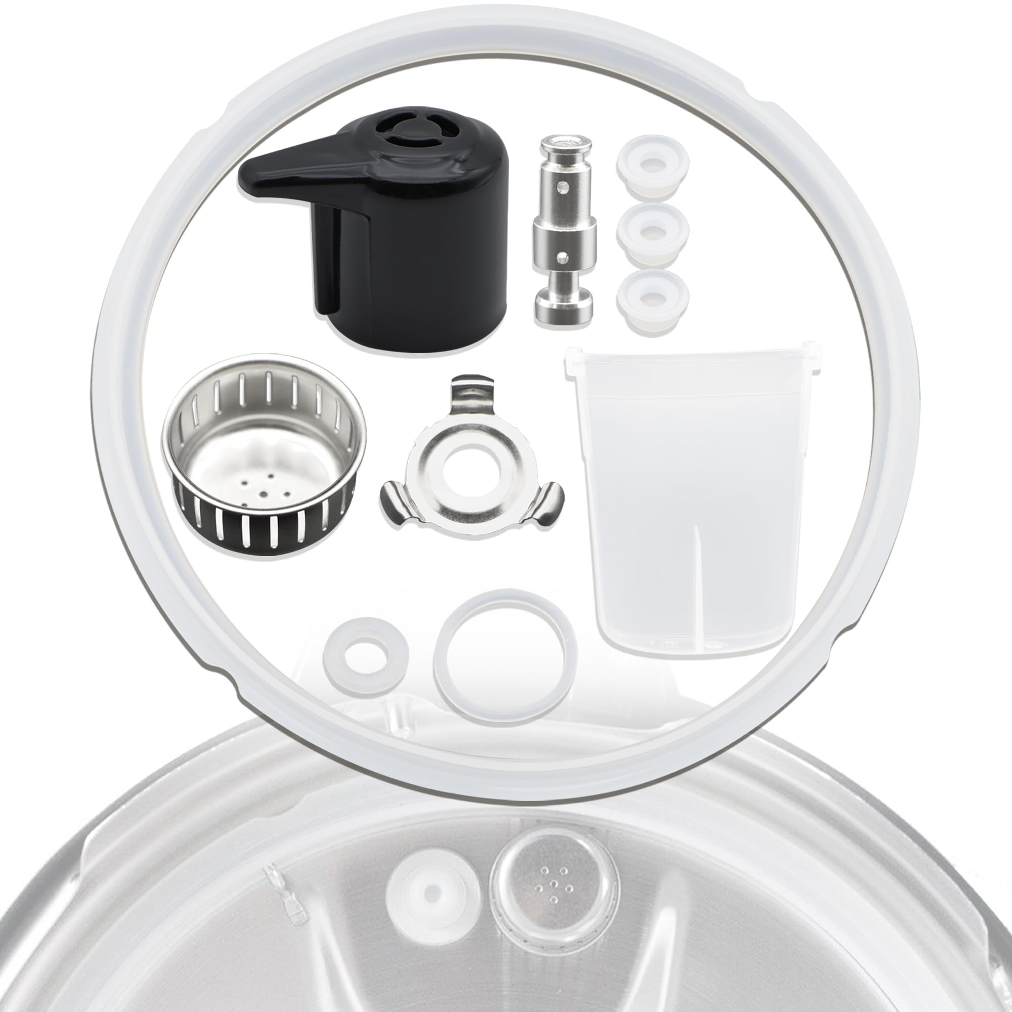 Terixe Replacement Parts for Instant Pot - 11 Piece Set for Sealing Ring, Steam Release Valve, Condensation Collector Cup - Accessories and Parts for Instant Pot Duo 5, 6 Qt IP-DUO50 IP-DUO60