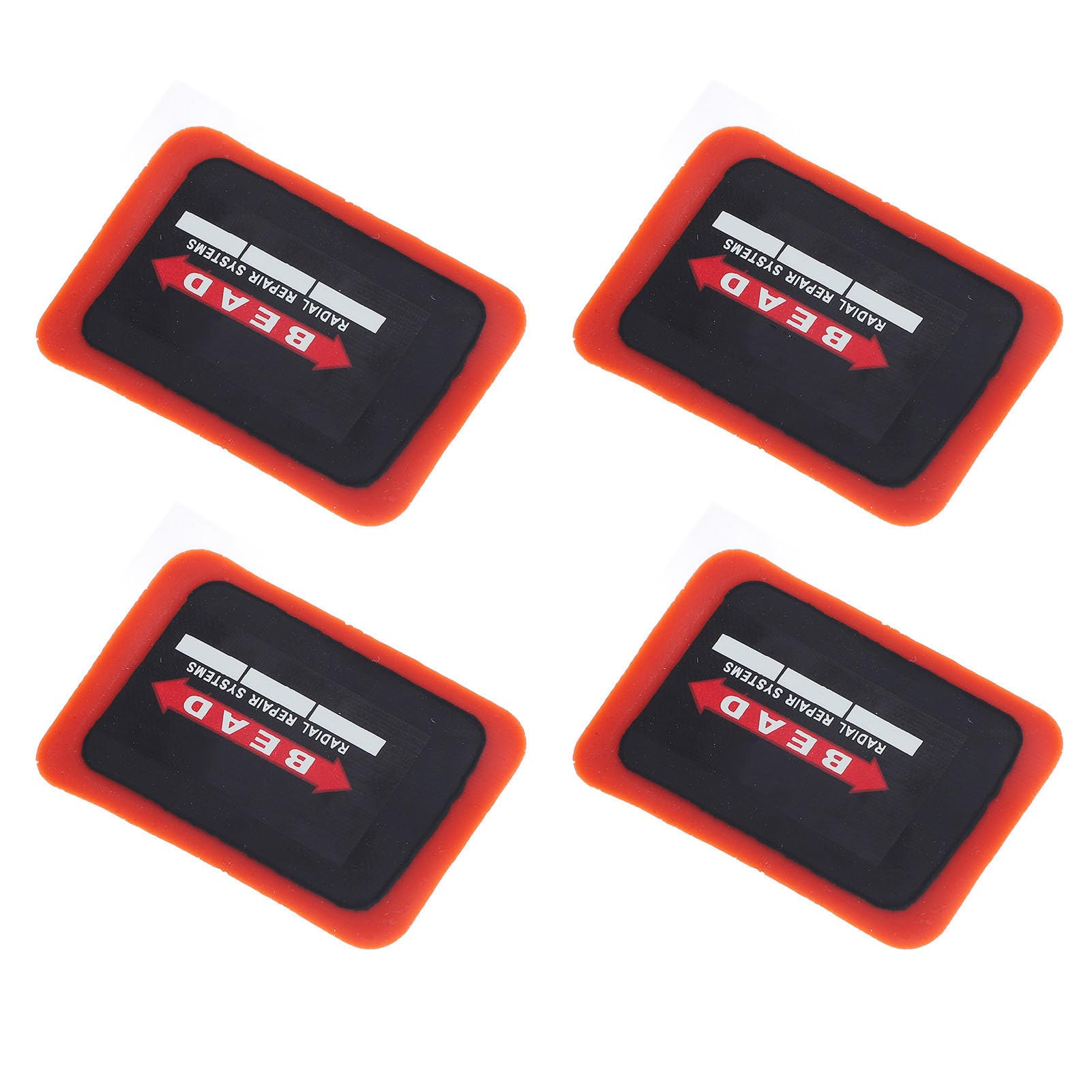 20 Pcs Patches de Pneus en Caoutchouc Heavy Duty Patches de Réparation des Pneus 50x70 Mm avec Une Adhésion à Haute élasticité pour Le Tracteur de Camion de Moto de Voiture
