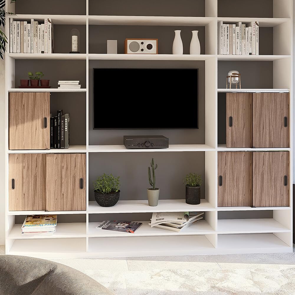 Système coulissant SLID'UP 1900 pour 2 portes de placard - rail 1,5 m aluminium - 6 kg