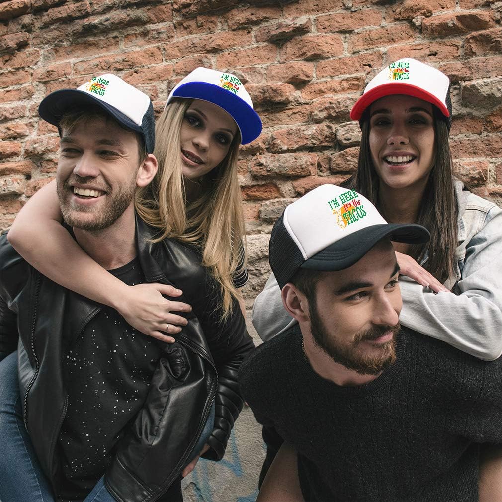 Trucker Hat I'm Here for The Tacos Cinco De Mayo Snapback Baseball Cap image 3