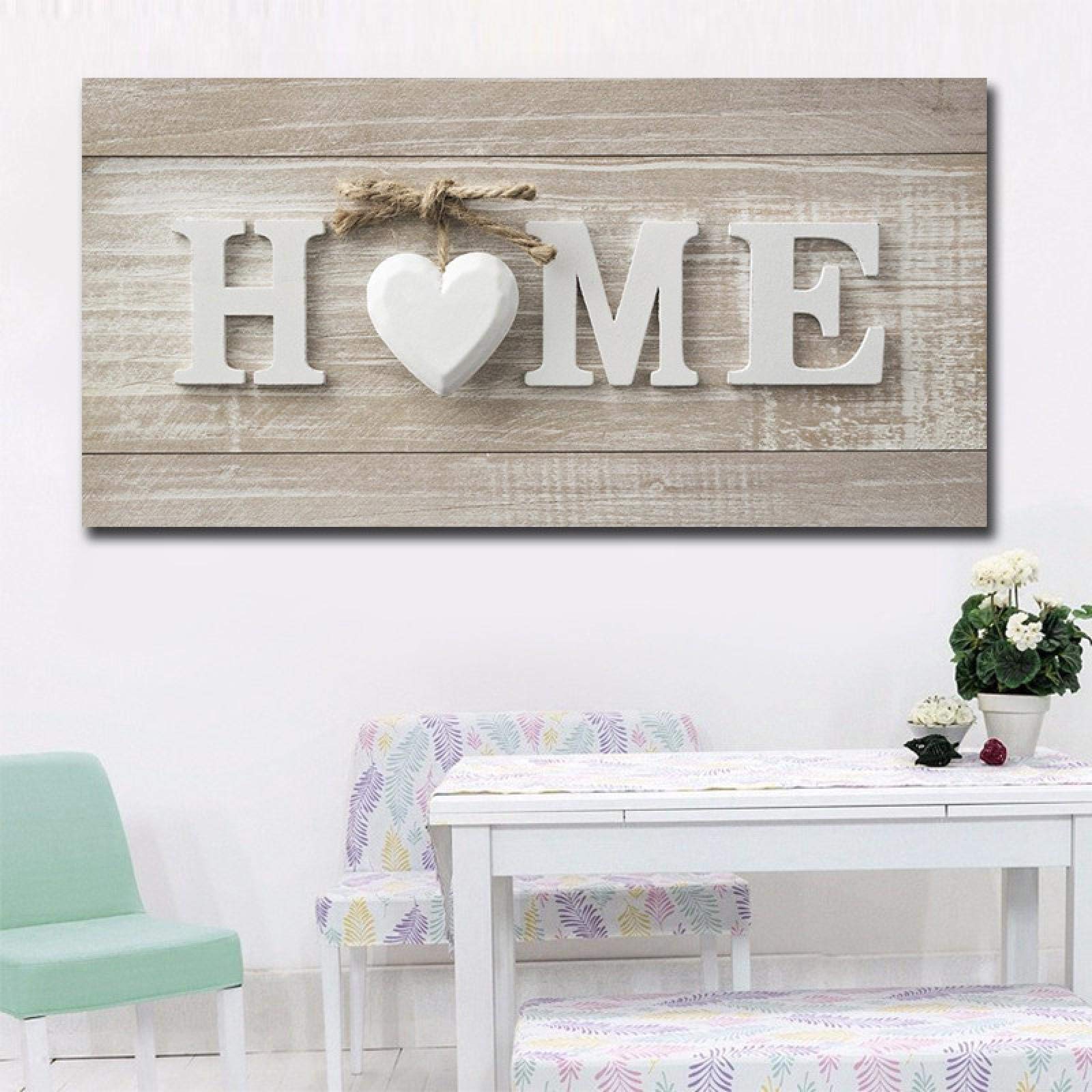 Yooyu Impression sur toile prête à accrocher style coréen art mural moderne affiches et impressions sur toile pour salon décoration d'intérieur 90 x 180 cm avec cadre