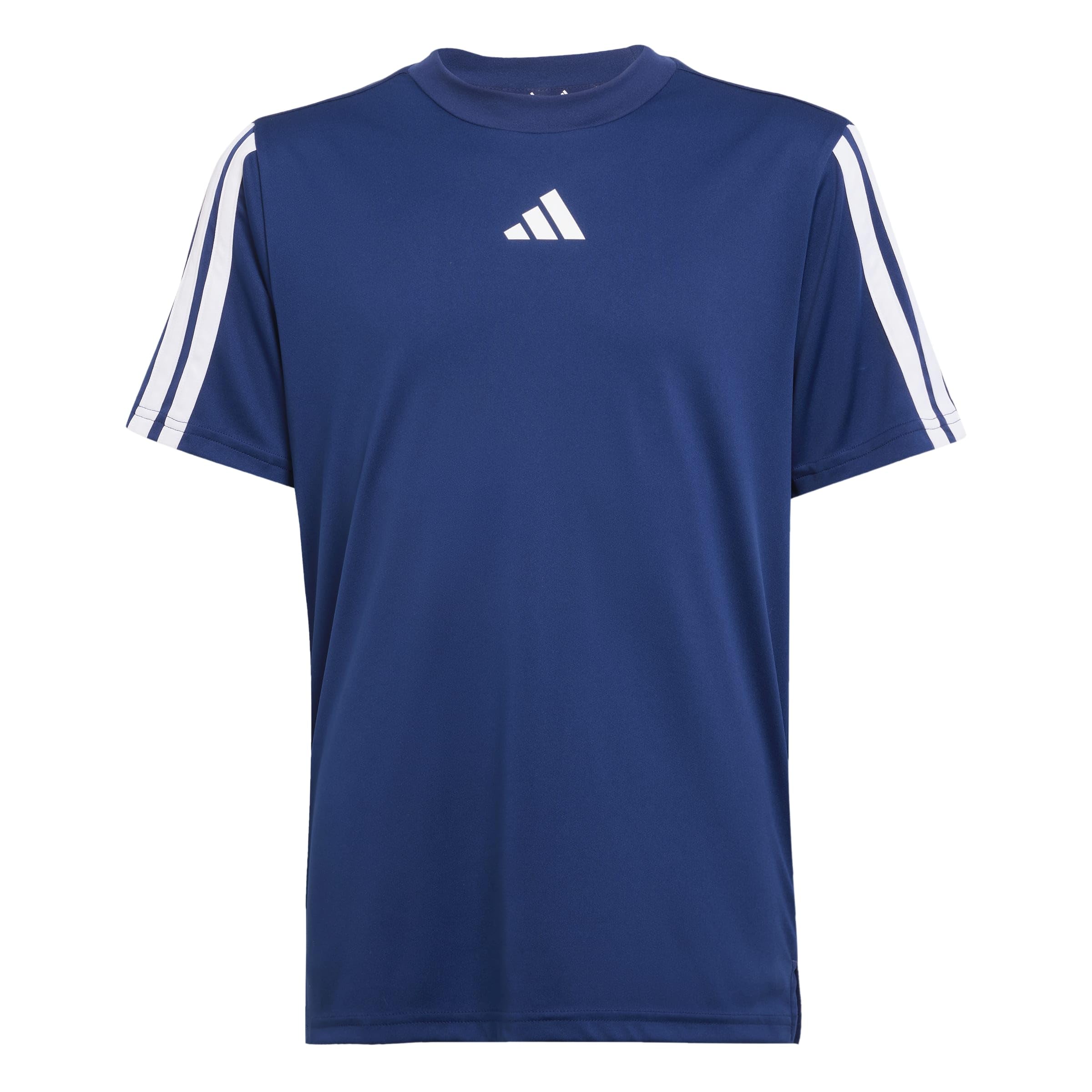 Adidas Boys Bleu Children's Jersey Train Essentials 3-Stripes
