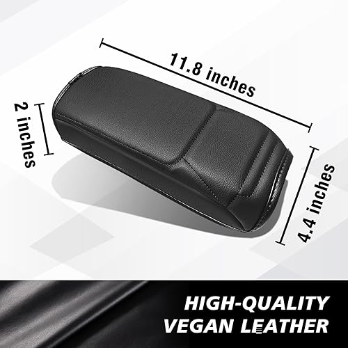 Miniatura 223 de Muslogy Funda de consola central compatible con Honda Pilot 2023 2024 2025, 2024 2025 2026 Ridgeline/Passport Accesorios para apoyabrazos, tapa