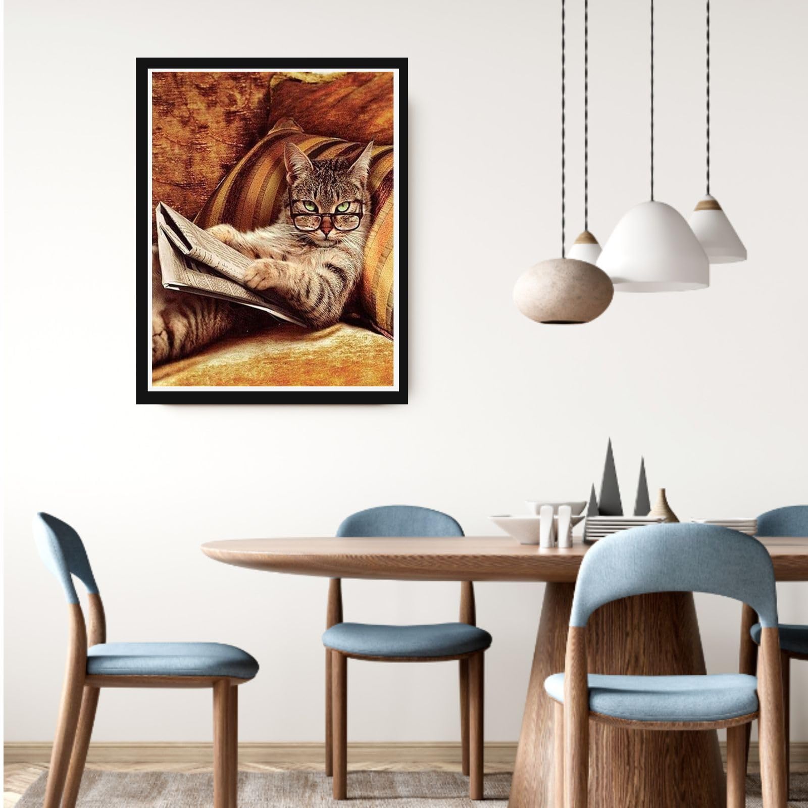 Broderie Diamant ZHXXFD Strass Complet Paysage Peinture Diamant 5D Complet Grand Format Fleurs De Cerisier Du Japon 40X60 Kit Complet Pour Adulte Enfant,A19 Diamond Painting