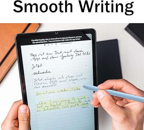 Miniatura 10 de Paquete de 2 lápices capacitivos Galaxy Tab S6 Lite, repuesto para Samsung Galaxy Tab S6 Lite Stylus Pen (negro)