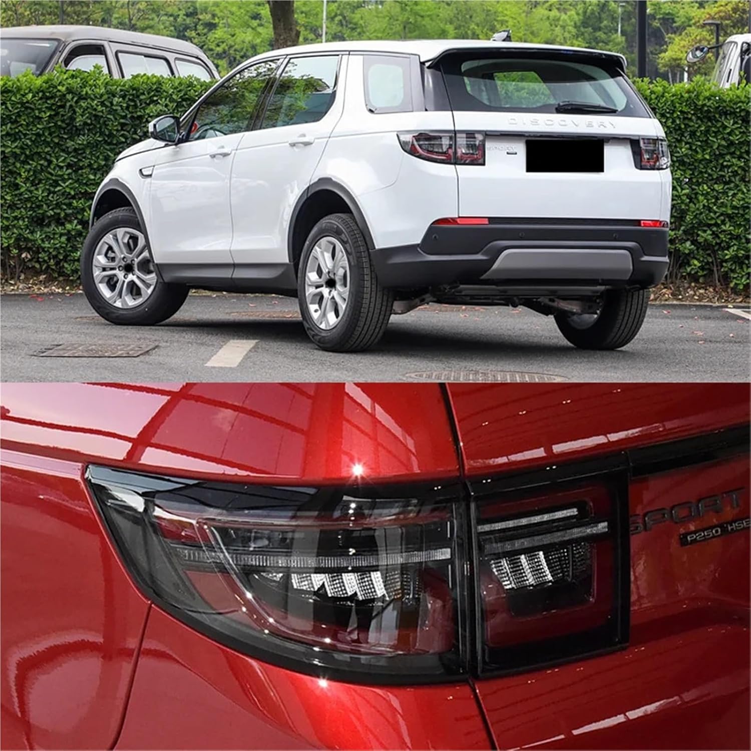 Compatible For Land Rover Discovery Sport 2020 2021 2022 2023 2024 Rear Taillight Cover Shell LID Tail Lamp Light Cover(Left side outer)