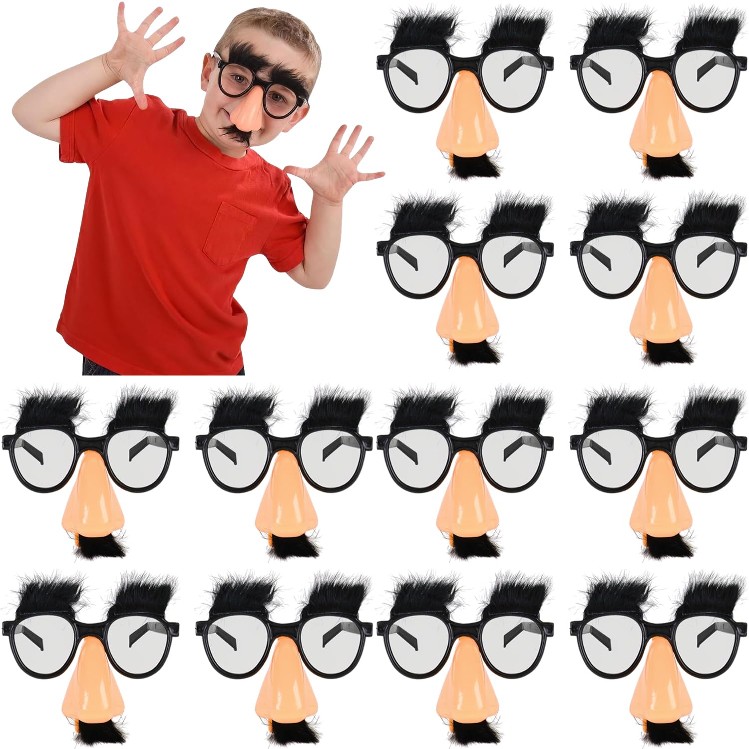Child's Disguise Glasses, One Pair