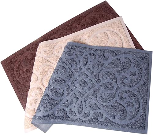 Miniatura 7 de PetLike - Alfombrilla que atrapa la arena cuando los gatos salen de la caja de arena, alfombrilla que pueden usar los gatos para comer, es suave