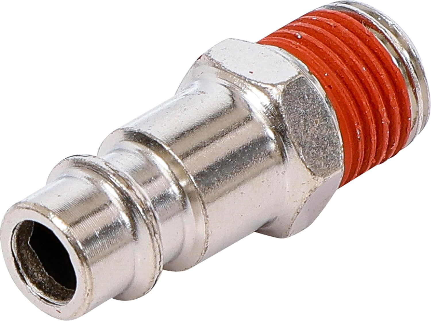 BGS Air Pressure Connector Nipple with External Thread 1/4 Inch, 3222-1