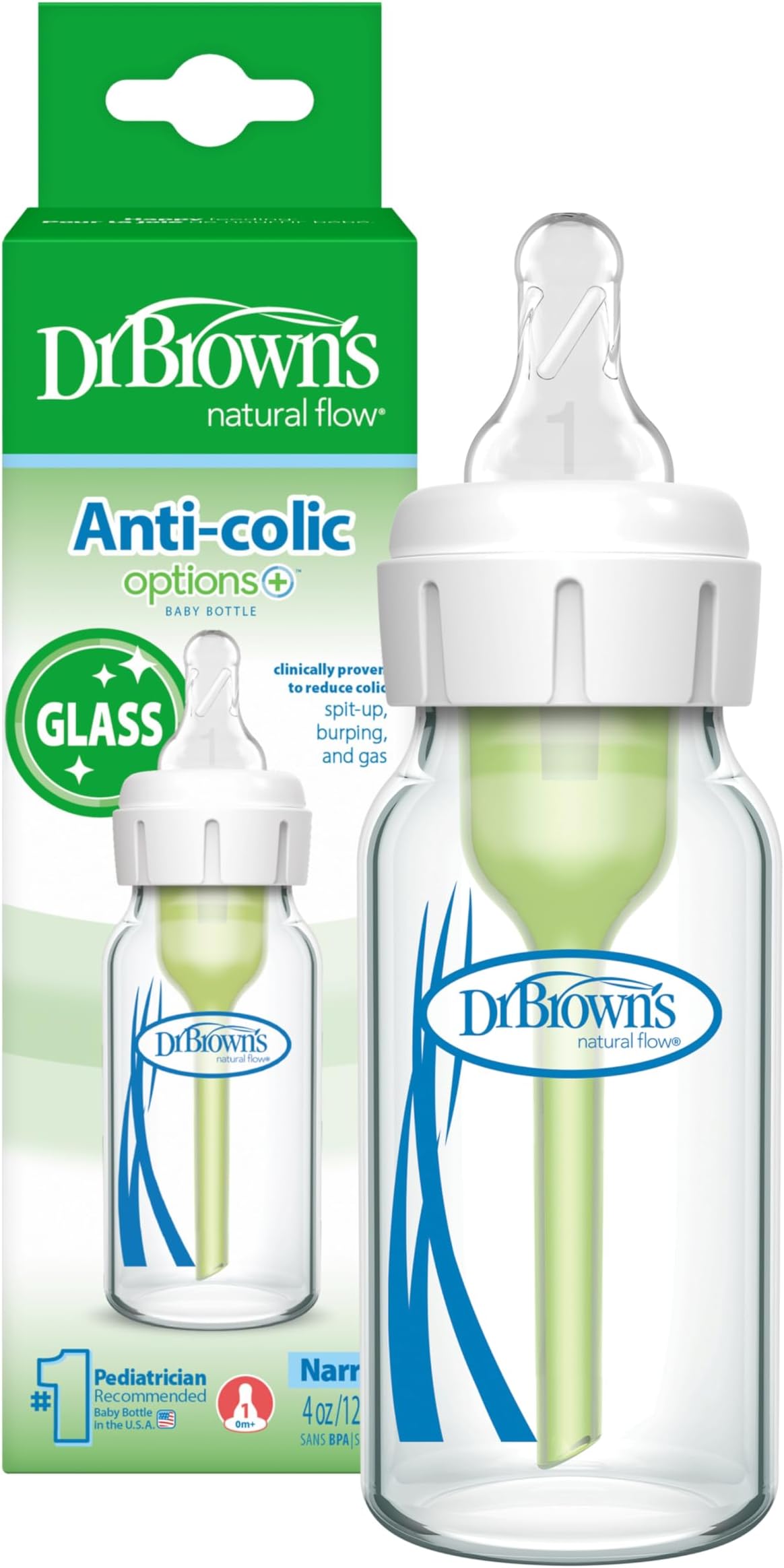 4oz/120ml NARROW GLASS OPTIONS +BOTTLE