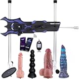 Hismith & Wildolo Sex Machine Premium App Control 100W Power Love Machine KlicLok System for Gift Adjustable Thrusting Dildo Machine with 5 attachments