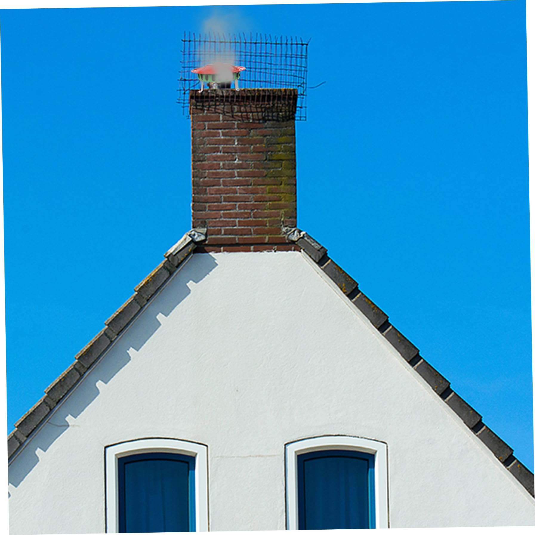 Fan Chimney Dust Aound 80W Famney Ventola di scarico da camino 7 ventola camino silenziosa per il condotto con diala..4.9-7.9 Evacuatore di fumo di camino per il paese, ventola di scarico del camino