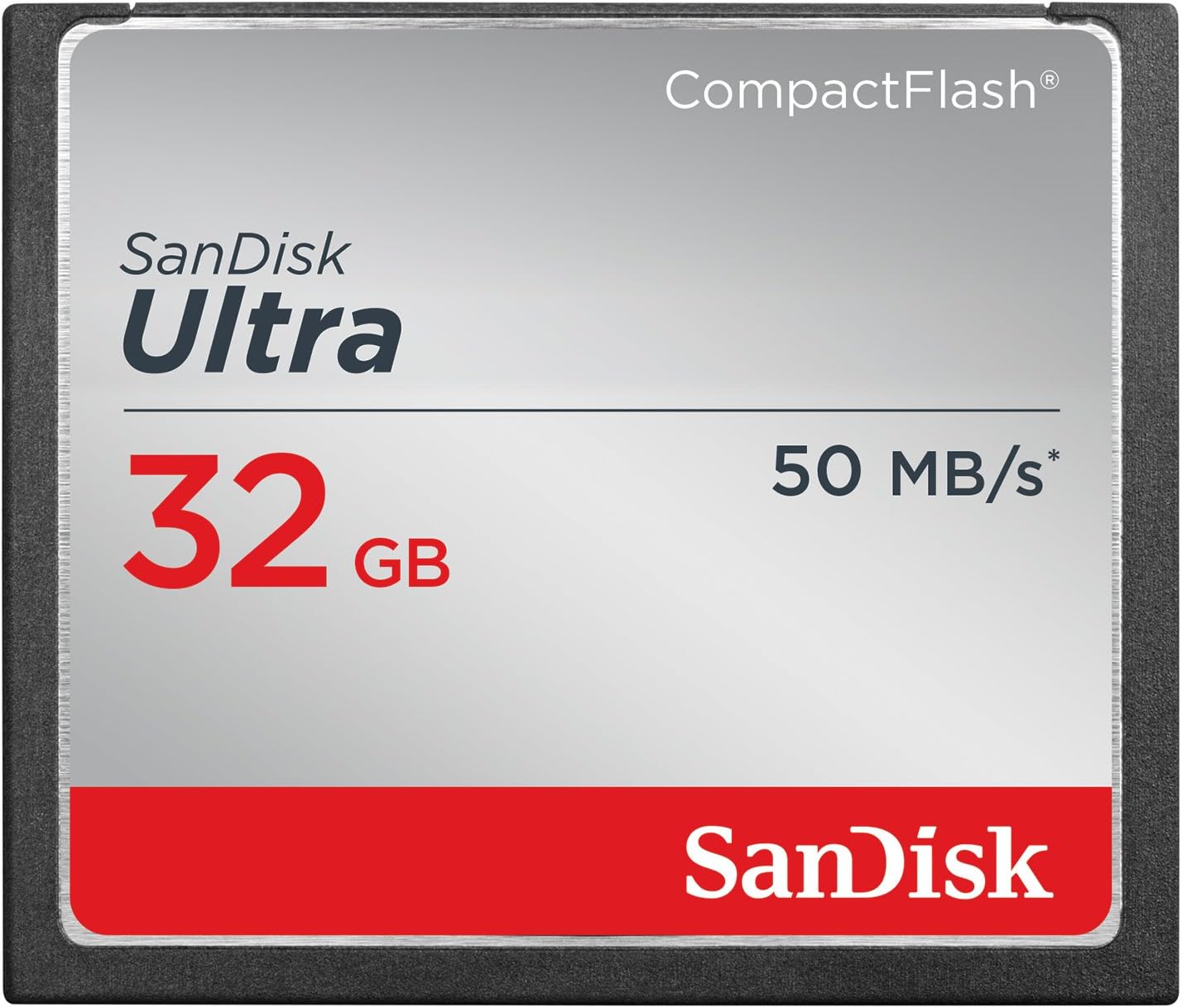 SanDisk Ultra 32GB CompactFlash Memory Card Speed Up To 50MB/s, Frustration-Free Packaging- SDCFHS-032G-AFFP