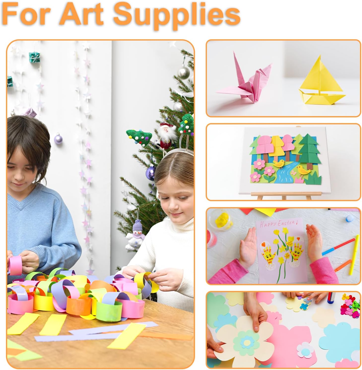 Colored Copy Paper 8.5x11 Inches, 600-Sheets Letter Size Pastel Colored Paper Assorted Colors Printer Paper for Printing, Arts & Crafts, School Projects and Office Use