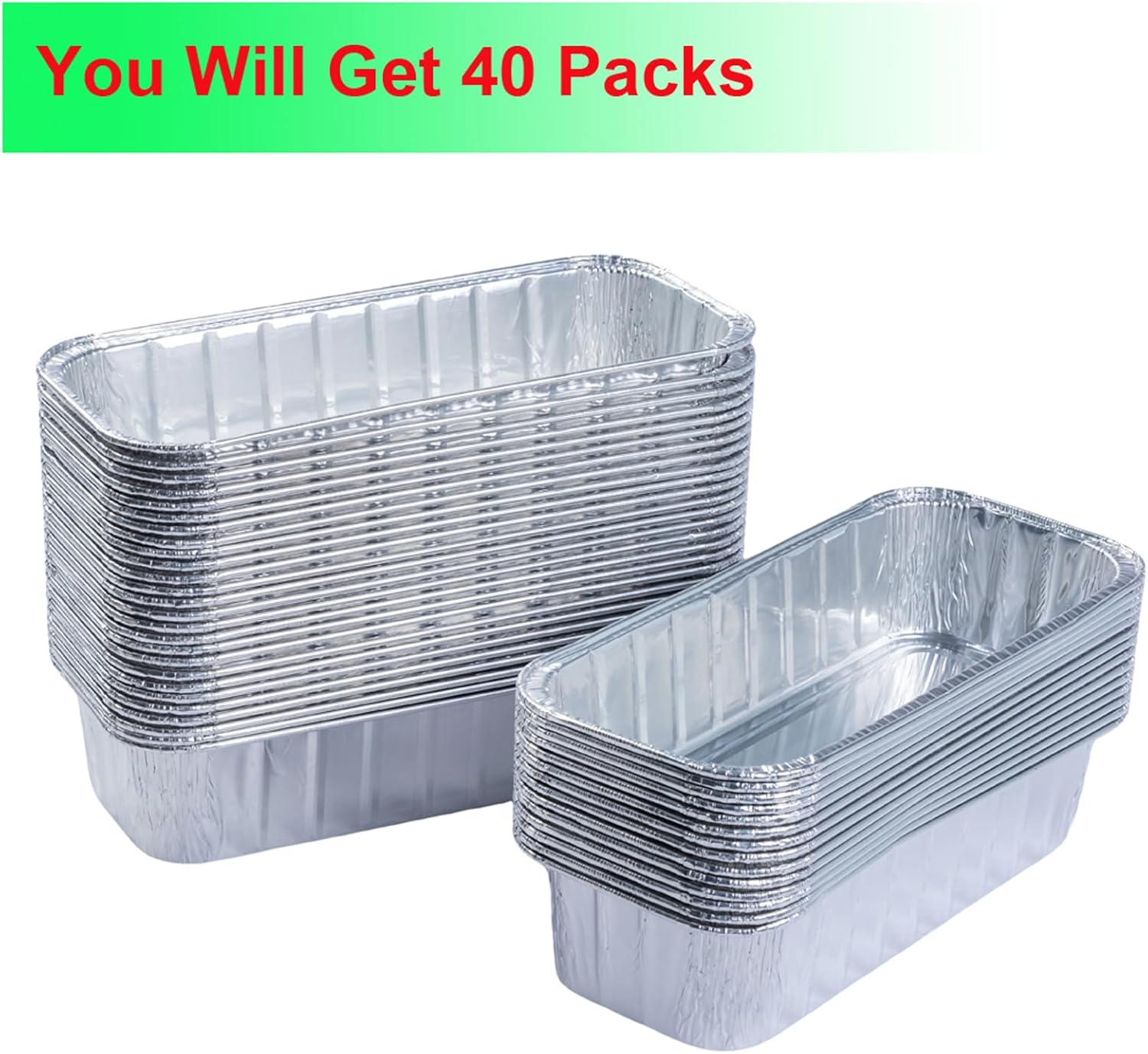 Drip Pans for Weber SmokeFire EX4 EX6 EPX6 Summit & Genesis II 400 600 Series Grill, Disposable Grease Tray Liner for Weber 28 36 Inch Griddle Heavy Duty Aluminum Foil 40 Pack