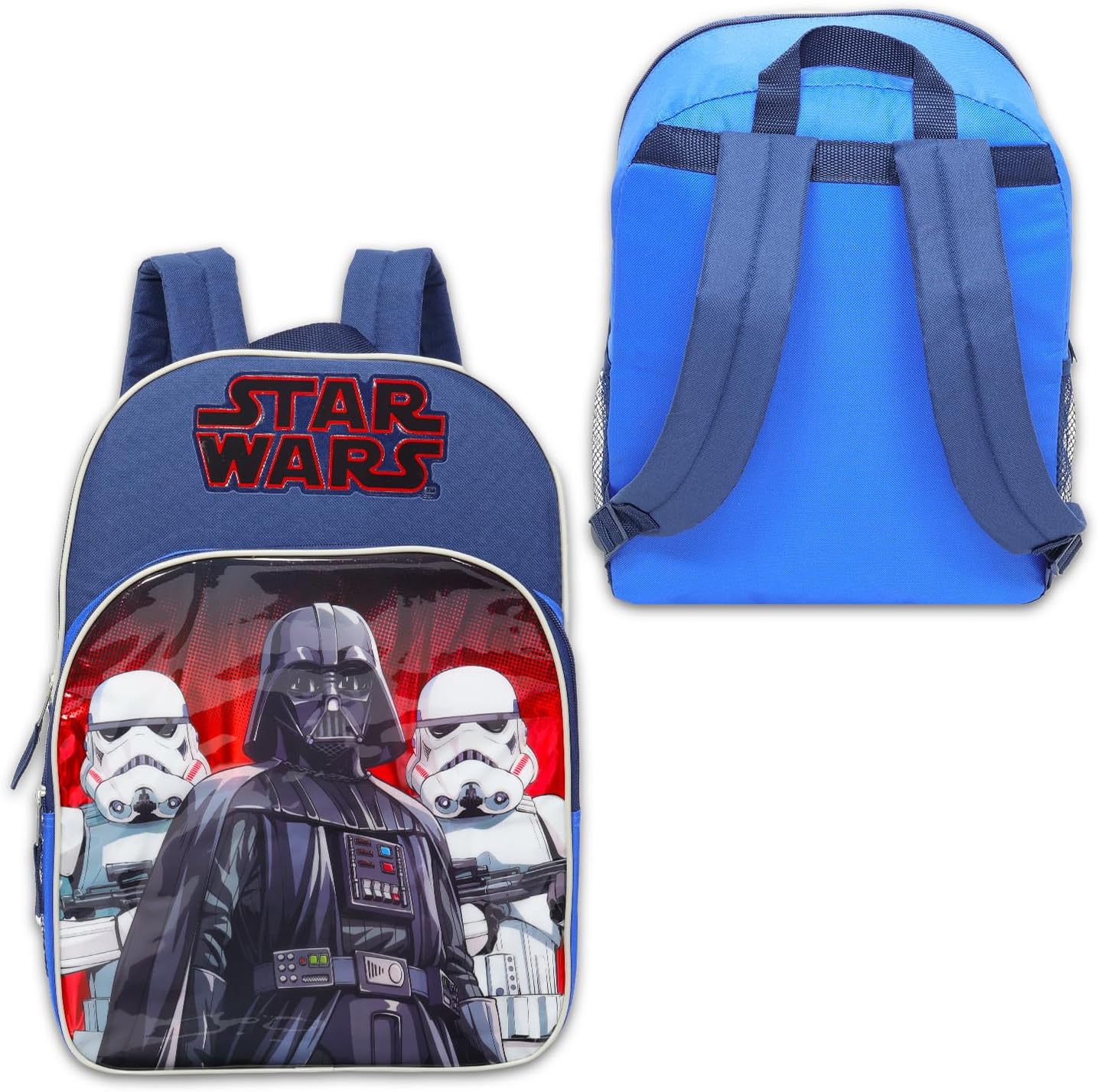 Star Wars Backpack for Boys - Star Wars School Backpack Bundle with Darth Vader 16