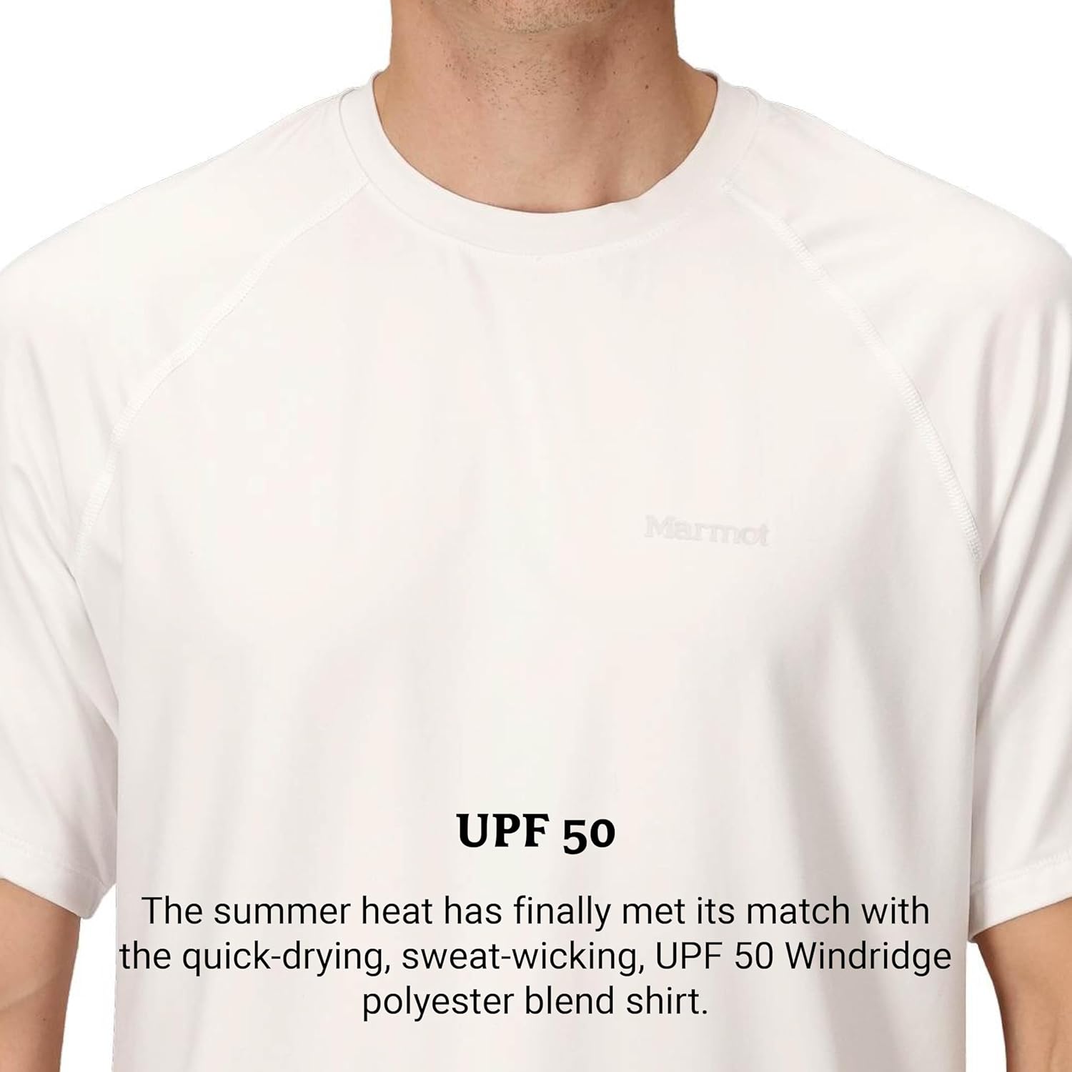 MARMOT Men's Windridge Moisture-Wicking, Eco-Friendly, Breathable, UPF Short Sleeve Shirt - Image 3